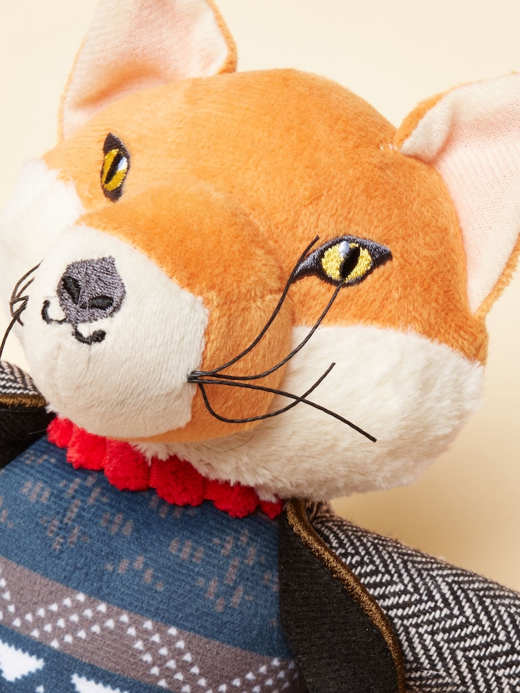 Joules Tweed Jonty Fox Tweed Pet Toy - Image 3 of 3