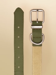 Joules Khaki Green Pet Collar - Image 4 of 6