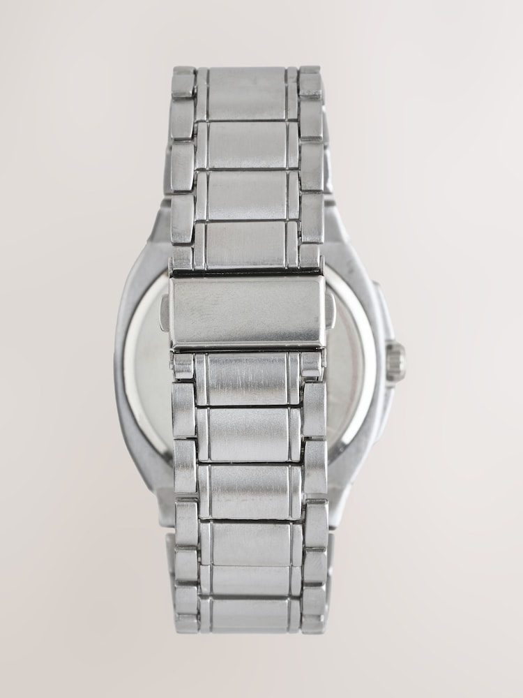 Brushed Silver Bracelet Watch - Image 2 of 3