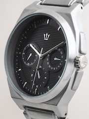 Brushed Silver Bracelet Watch - Image 3 of 3