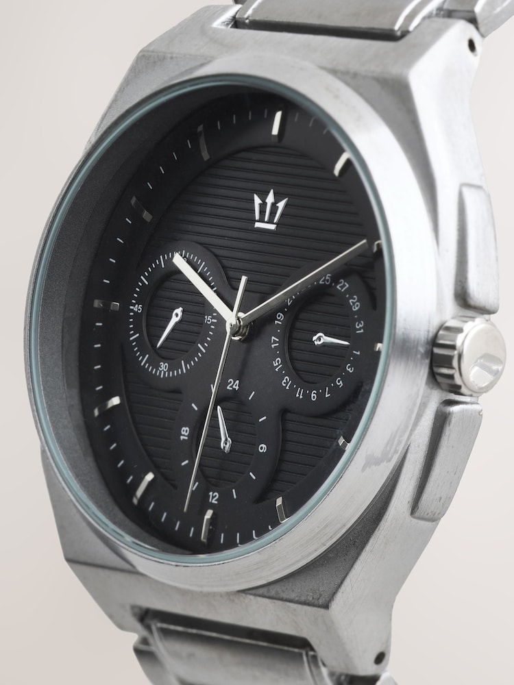 Brushed Silver Bracelet Watch - Image 3 of 3