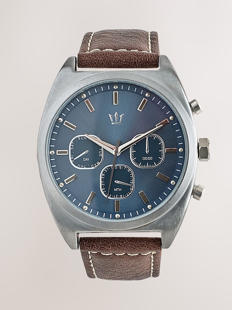 Brown Strap Watch - Image 2 of 4