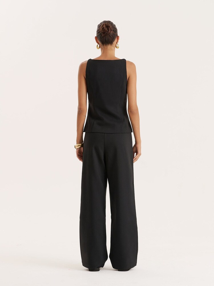 4th & Reckless Black Banksie Waistcoat - Image 4 of 4