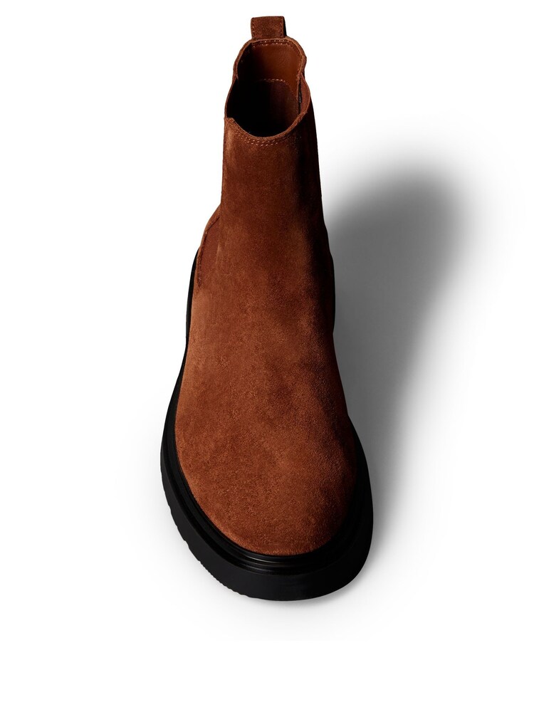 Buy Calvin Klein Brown Suede Chelsea Boots from Next USA display picture 2
