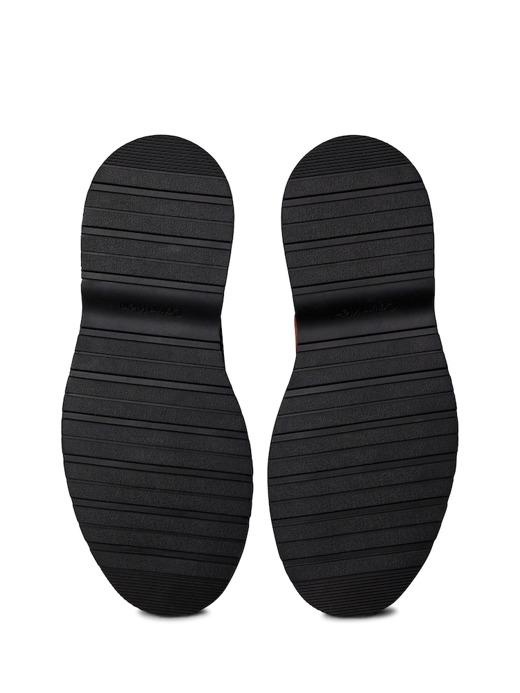 Calvin Klein Brown Suede Chelsea Boots - Image 6 of 6 Calvin Klein Brown Suede Chelsea Boots - Image 6 of 6