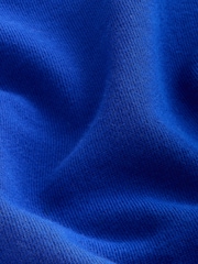 Royal Blue Cotton Rich Lightweight Jersey Crew Sweatshirt - Image 2 of 3