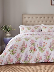 Helena Springfield Lilac Spring Green Delphinium Duvet Set - Image 1 of 5