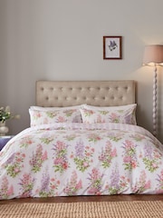 Helena Springfield Lilac Spring Green Delphinium Duvet Set - Image 2 of 5