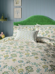 Land & Shore Green Orchard 100% Cotton Duvet Set - Image 3 of 6