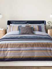 Bedeck of Belfast Celadon Aldin 200 Thread Count Duvet Set - Image 1 of 6