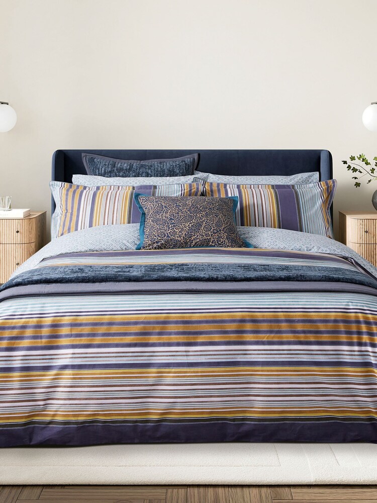 Bedeck of Belfast Celadon Aldin 200 Thread Count Duvet Set - Image 1 of 6