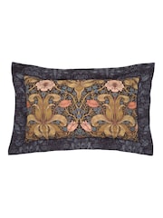 Morris & Co Navy Spring Thicket 220 TC Cotton Duvet Set - Image 5 of 6