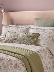 Bedeck of Belfast Sage Green Tuberose Nora Cushion - Image 1 of 4