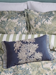 Sanderson Blue Tapestry Tree Cotton Cushion - Image 1 of 5