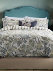Sanderson Blue Tapestry Tree Cotton Cushion - Image 3 of 5