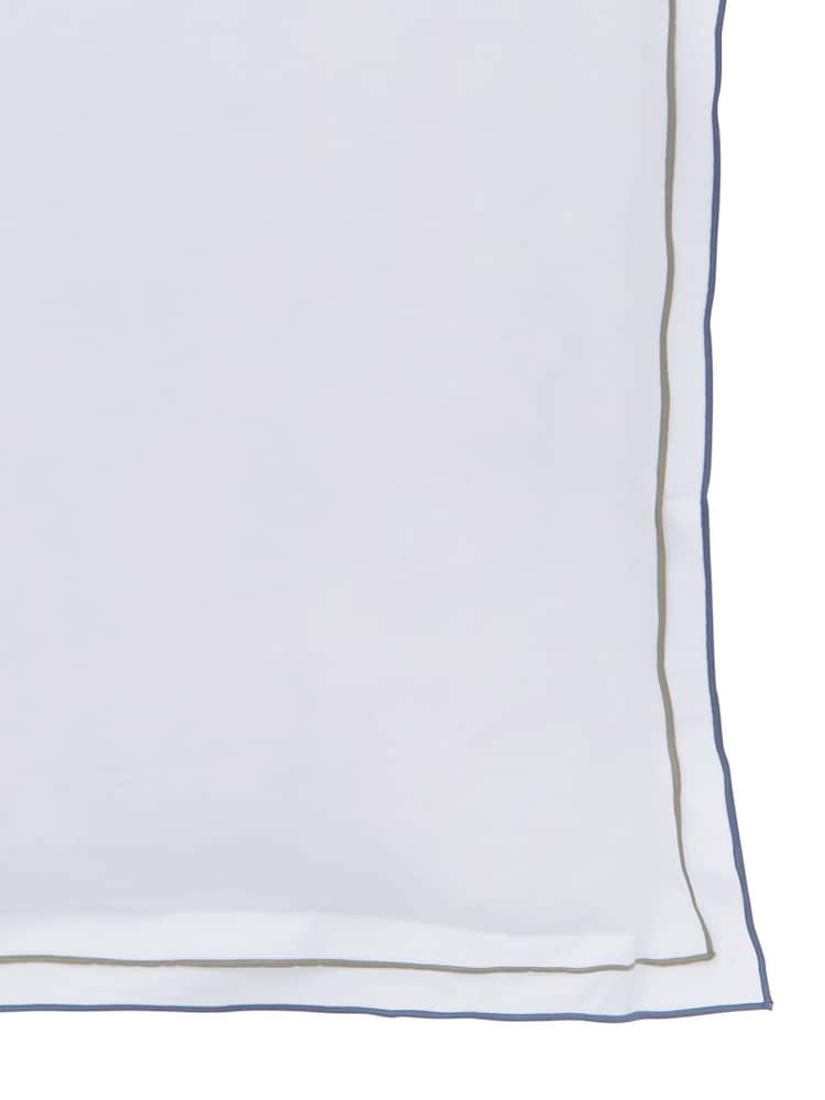 Bedeck of Belfast Blue Green Elara 200 TC Sq Pillowcase Pair - Image 6 of 6