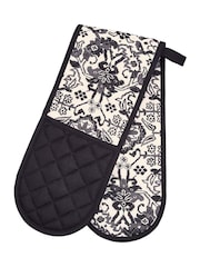 Bedeck of Belfast Charcoal Morsan 100% Cotton Double Oven Gloves - Image 3 of 3
