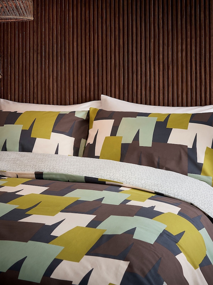 Helena Springfield Multi Mika 100% Cotton Duvet Set - Image 2 of 6