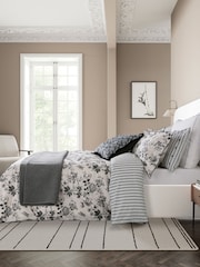 Bedeck of Belfast Chalk Charcoal Florence Cotton Cushion - Image 3 of 6