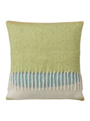 Land & Shore Green Landscape Cosy Knit Cushion - Image 3 of 3