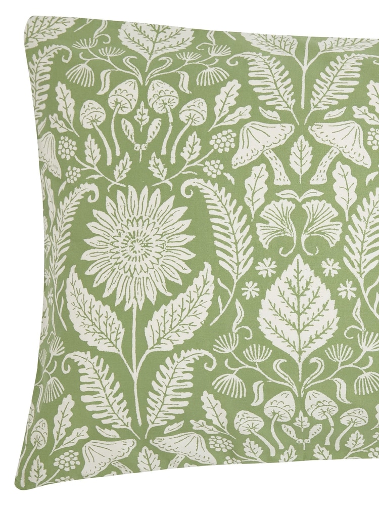 Helena Springfield Green Sunflowers 100% Cotton Duvet Set - Image 5 of 5