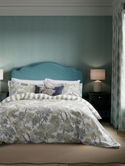 Sanderson Blue Tapestry Tree 200 TC Cotton Sateen Duvet Set - Image 2 of 6