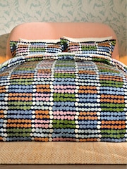 Scion Chai Polka 100% Cotton Duvet Set - Image 1 of 6