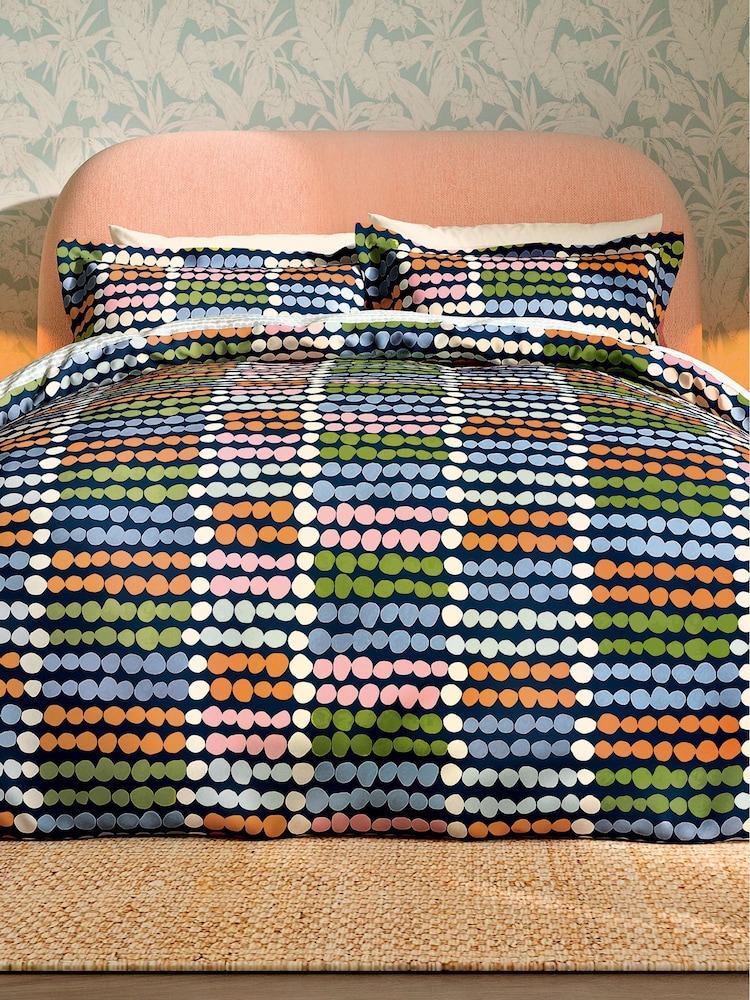 Scion Chai Polka 100% Cotton Duvet Set - Image 1 of 6 Scion Chai Polka 100% Cotton Duvet Set - Image 1 of 6