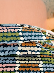 Scion Chai Polka 100% Cotton Duvet Set - Image 4 of 6