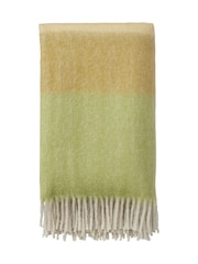 Land & Shore Green Landscape Cosy Knit Throw - Image 3 of 3