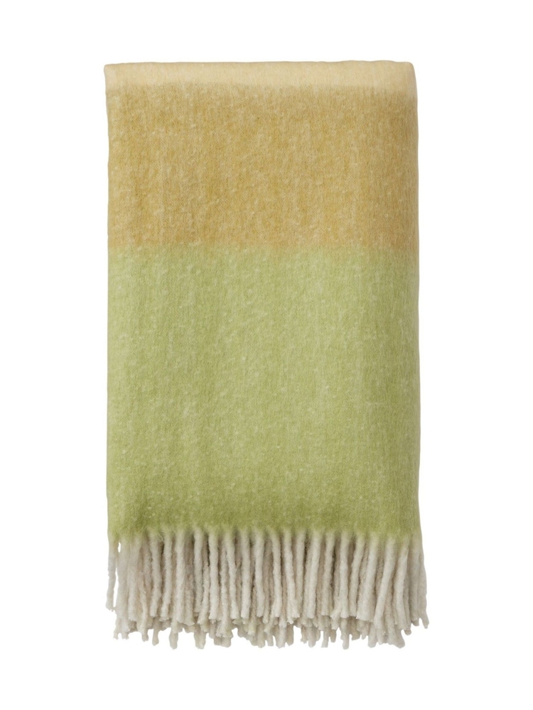 Land & Shore Green Landscape Cosy Knit Throw - Image 3 of 3