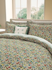V&A Green Verdant Bouquet Cushion Cushion - Image 3 of 5
