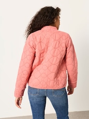 FatFace Pink Quilted Jacket - Image 2 of 6