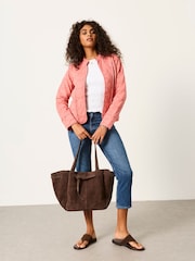 FatFace Pink Quilted Jacket - Image 5 of 6