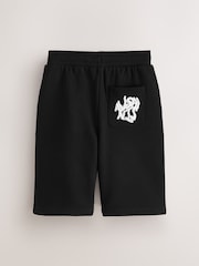 smALLSAINTS Black Orlando Bermuda Sweat Shorts - Image 6 of 9