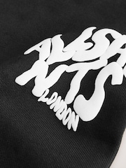 smALLSAINTS Black Orlando Bermuda Sweat Shorts - Image 8 of 9