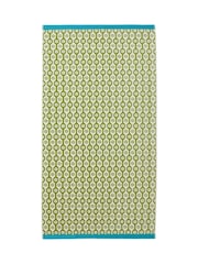 Land & Shore Green Daisy Towel - Image 2 of 2