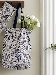 Bedeck of Belfast Charcoal Saja 100% Cotton Tote Bag - Image 2 of 3