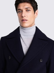 MOSS Blue Peacoat - Image 3 of 4