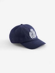 Sporty & Rich Light Blue New York Crest Embroidered Cap - Image 1 of 3