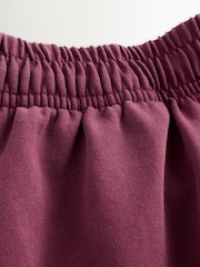 Sporty & Rich Red Syracuse Embroidered Disco Shorts - Image 10 of 10