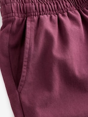 Sporty & Rich Red Syracuse Embroidered Disco Shorts - Image 3 of 5
