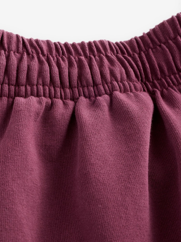Sporty & Rich Red Syracuse Embroidered Disco Shorts - Image 5 of 5 Sporty & Rich Red Syracuse Embroidered Disco Shorts - Image 5 of 5