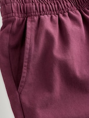 Sporty & Rich Red Syracuse Embroidered Disco Shorts - Image 8 of 10