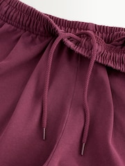 Sporty & Rich Red Syracuse Embroidered Disco Shorts - Image 9 of 10
