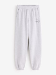 Sporty & Rich Grey Beverly Script Joggers - Image 1 of 4