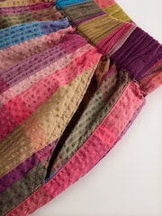 Multicoloured Check Pullon Barrel Trousers (3-16yrs) - Image 7 of 8