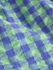 Vichy bleu et vert - Pantalons Pullon Barrel (3-16ans) - Image 7 de 8