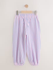 Pink/Blue Striped Hareem Trousers (3-16yrs) - Image 2 of 6
