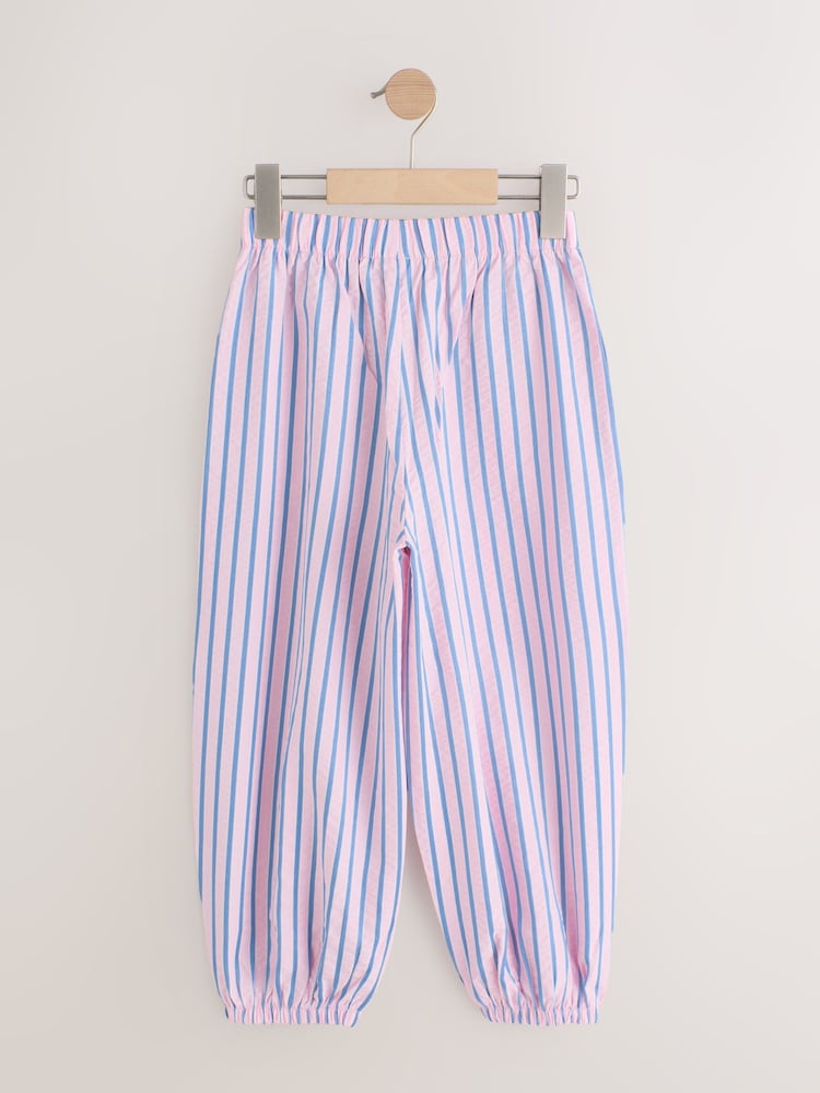 Pink/Blue Striped Hareem Trousers (3-16yrs) - Image 2 of 6